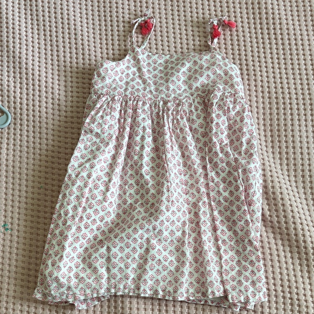 OshKosh B'gosh Pink and White Casual Kids Dress